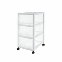 Stackable Clear Drawer Transparent Stackable Pull-withdrawable container interlocking for children' Room