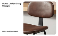 Lowrear Bar Stool Utilitarian Design High Chair with Spinerest Minimalist Design for Homeowners, Adults, Restaurant, Cafe
