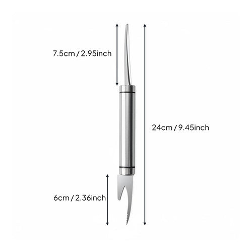 Stainless Steel Shrimp Deveiner Easy to Clean for Seafood Lovers