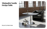 Adjustable Pedestal Table Vintage design space-efficient Utility Stand Multi-Functional