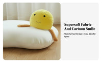 Fried Ovoid Pillow Lounger Petwelcoming Adaptable Lounger Soft and Comfortable Giant Size for Teens, Students, Bedroom