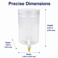 Automatic Poultry Water Dispenser, Chicken Waterer with Nipple, Duck Goose Chick Waterer for Hens, Hygienic Backyard Aviary