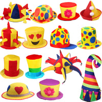 Halloween Clown Hat Costume Party Prop Creative Clown Hat
