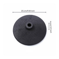 Driving Practice Base  Rubber Post Foundation Heavy Duty Traffic Barrier Post