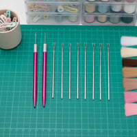 Doll Hair Rehairing Kit DIY Hair Replacement Tip Set Stainless Steel Craft Tool