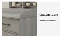 Buffet Cabinet with Storage Console Cabinet Freestanding Pantry Cabinet Kitchen Storage Cabinet Scratch-resistant Finish Suitable for Home Dining Room Living Room
