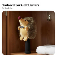 Hedgehog Sporting Headcover Scuff Protection Soft Creature Club Cover Soft Driver Headcover Novelty Gift for Golfers