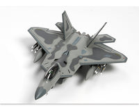 1:72美军F-22猛禽隐形战斗机仿真合金F22飞机模型成品航模摆件