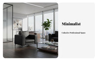 Modern Design 3 Piece Reception Set Minimalist design Office Seating Professional Look Commercial Furniture sturdy Construction for Corporate Clients, Business Owners, Customers, Waiting Room, Bank, Salon, Hospital