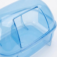 Hamster Sand Bath with Measurement Markings, Stable Base Hamster Sand Bath, Transparent Hamster Dig Box for Dwarf Species and Small Rodents