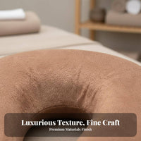 Pressure Relief U-Shaped Face Pillow Memory Foam Beauty Bed Face Cradle Breathable for Spa Professionals, Estheticians, Home