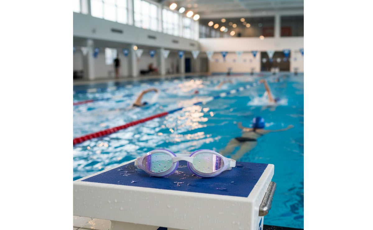 Anti-Fog Professional Training Goggles Waterproof Competition Swim Goggles Hydrodynamic Design Competition Swim Glasses Watertight Seal for Children, Competitive Swimmers, Adults