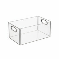 Stackable Lidded container all-purpose Storage Box long-finaling for Desk, Home, Homeowners