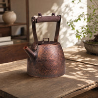 Hammered Copper Tea Kettle Copper Pot Traditional for Boiling Water
