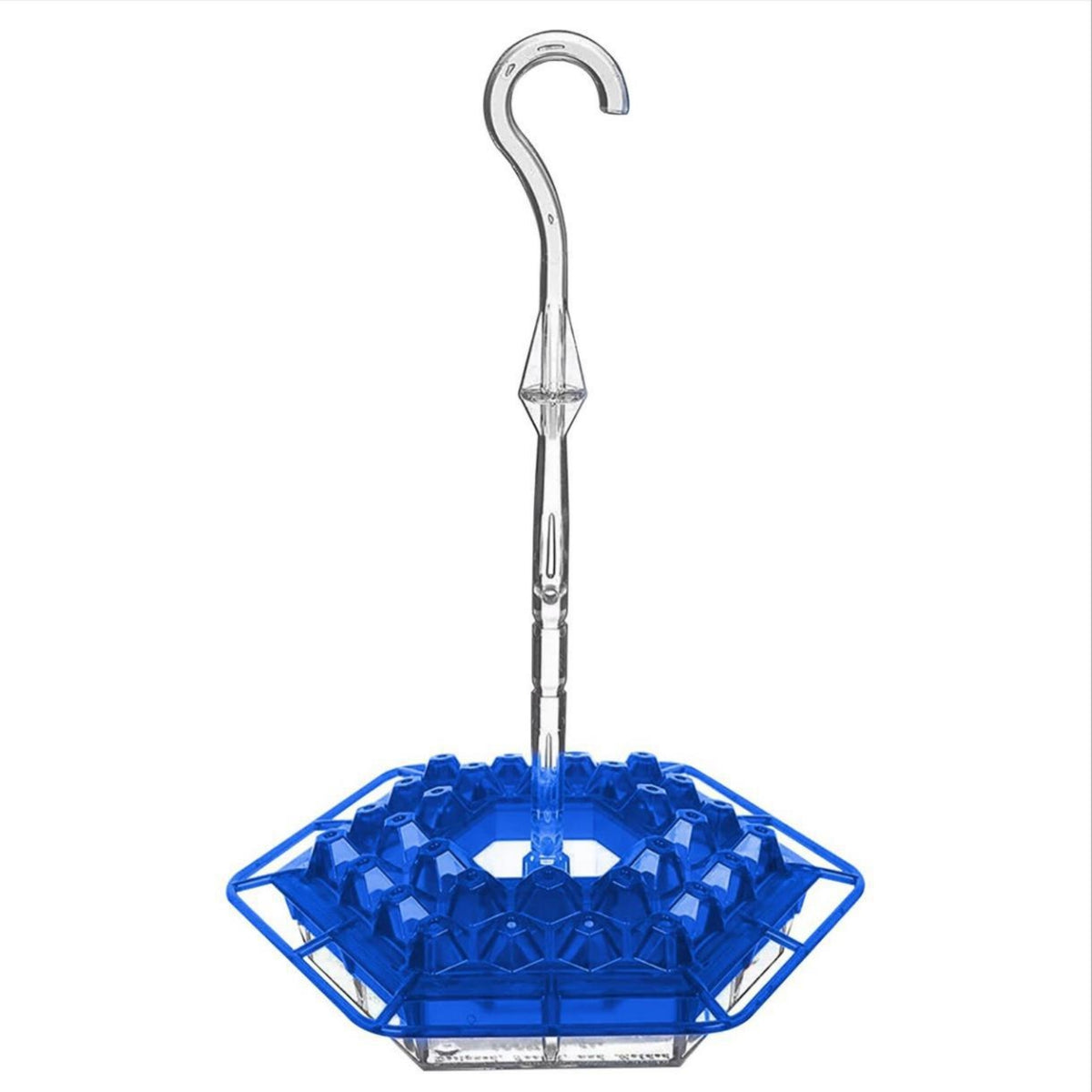 Hummingbird Feeder with Hook Hexagonal Hummingbird Feeder Decorative for Patio