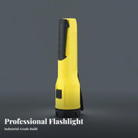 Safety-Rated Resistant Illuminating Flashlight Water Resistant Double Lamp Work Glow Professional Waterproof Torch Replaceable