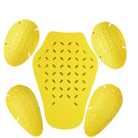 EVA Motorcycle Riding Protector Set with Back Pad, Shoulder, Elbow, and Knee Guards