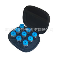 跨境西林瓶3ML 6槽收纳盒冻干粉肽瓶保护盒胰岛素3ml 9瓶装EVA盒