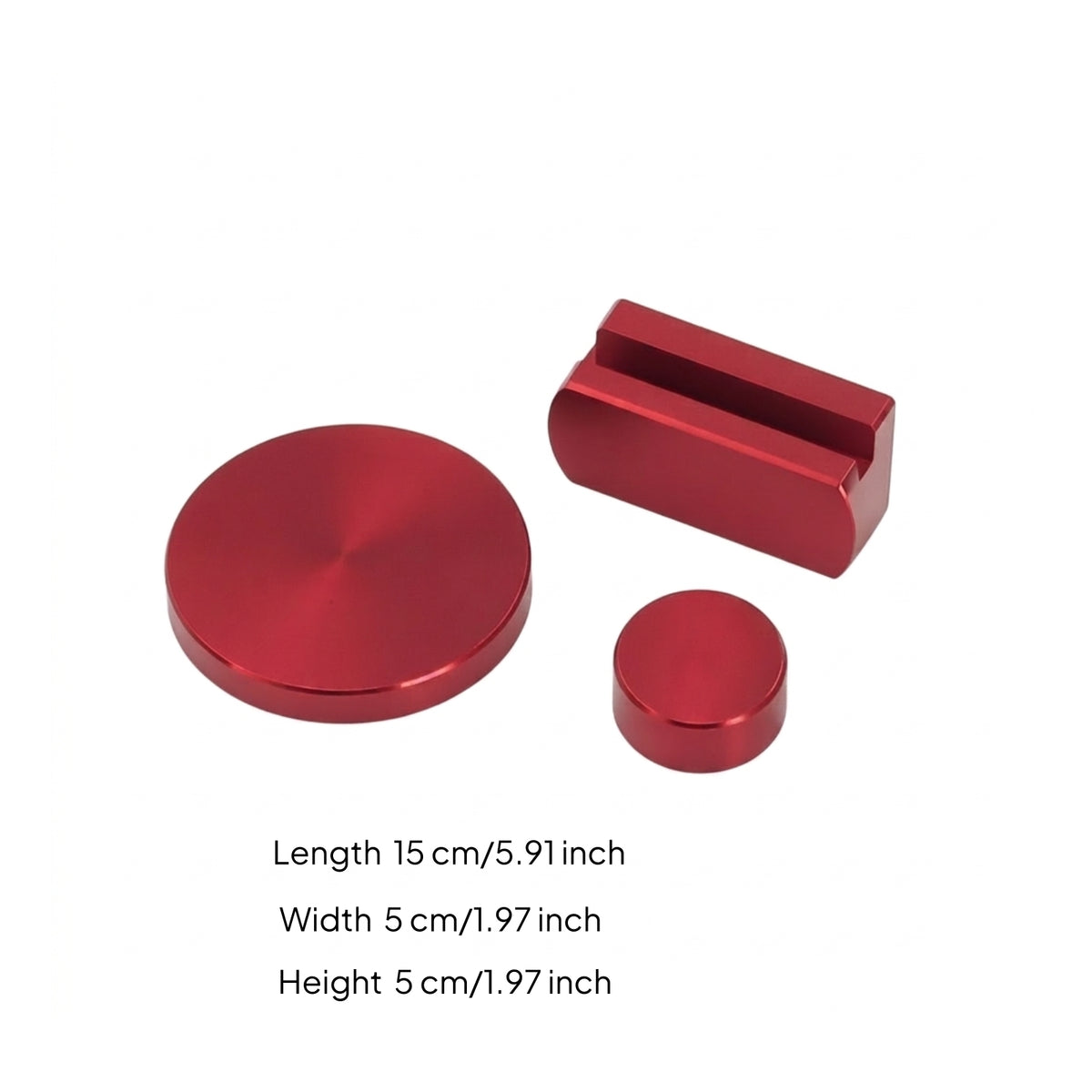 3 Pieces Anodized Damage Puller Pads Lightweight Pull Tabs Professional Glue Tabs High Quality for Mechanics