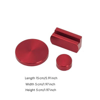3 Pieces Anodized Damage Puller Pads Lightweight Pull Tabs Professional Glue Tabs High Quality for Mechanics