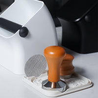 Square Anti-Slip Knock Box for Espresso Coffee, ABS, Thickened