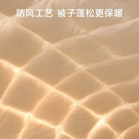 罗兰家纺羽绒被95白鹅绒冬被加厚保暖被芯学生宿舍春秋被子礼盒装