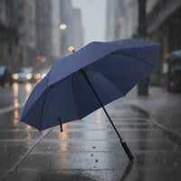 Wind-Resistant 8-Rib Straight Umbrella Sturdy Automatic Umbrella Long-Lasting Lightweight for Commuters, Business Professionals, Daily Commute, Travel