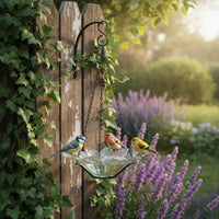 Bloom Bird Feeder Easy to Hang Hanging Bird Feeder Weather-Resistant for Balcony