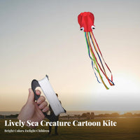 Sea Creature Kite Easy to Fly Frameless Sea Creature Kite No Assembly Required