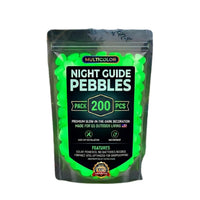 Glow-in-the-Dark Garden Pebbles for Outdoor Garden Pathways Patio Lawn
