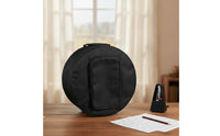 Zippered Drum Bag with Stick Pocket Sturdy Drum Storage Bag Portable Case Padded for Musicians, Gigs