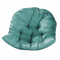 Quilted Hanging Chair Cushion Removable Enveloping Seat Cushion Outdoor Padded Chair Insert