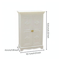 1:12 Scale Wardrobe Photography Prop Toy Furniture for Hobbyists