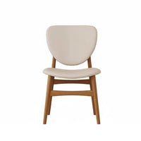 Wooden Chair with Woven Seat Wabi-Sabi design Dining Seating Nordic Aesthetic dense Wood Frame for Adults, Cafe, Kitchen, Study