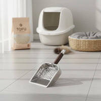 Cat Feline Waste Remover Rust-Resistant Stainless Steel Waste Scooper Fast Sifting Large Cat Litter