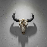 Angel Skull Wall Decor Artistic Design House Decoration Rustic