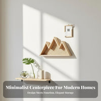 Geometric Display Ledge Nordic Design Plant Holder Hydroponic Planter
