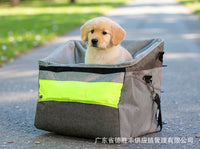 亚马逊跨境多功能车载宠物便携宠物包 创意自行车筐猫袋实用狗窝