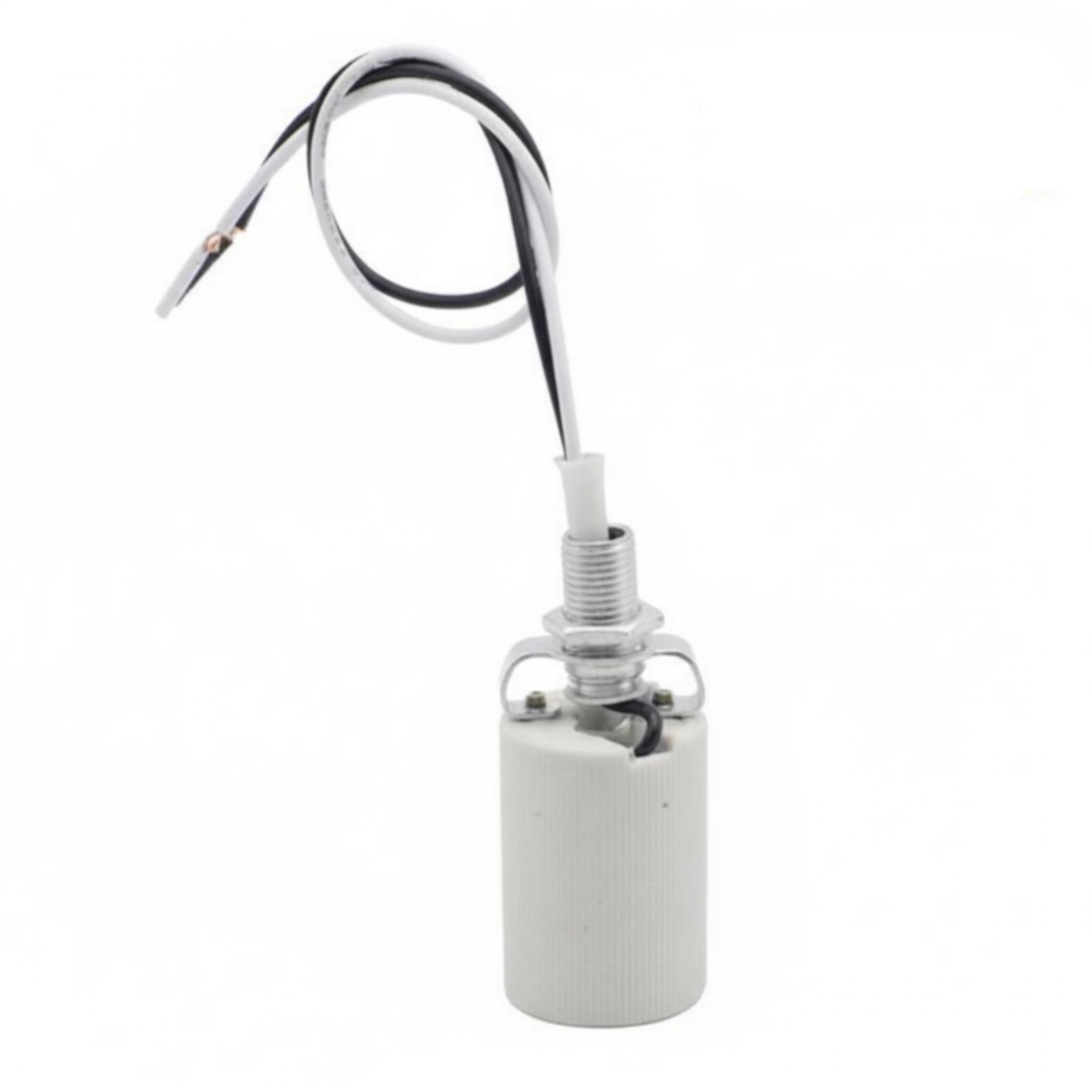 E14 to E27 ceramic heat adapter