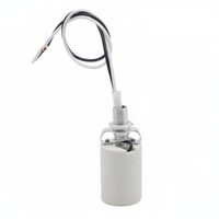 E14 to E27 ceramic heat adapter