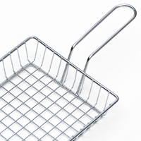 Square Cooling Rack, Rust-Resistant, Carbon Steel Cake Rack with Feet, Non-Stick for Pastries and Cookies