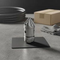 Rotating Sewer Jetter Head Multiple Nozzles Water Head High Pressure Pipe Cleaning Head