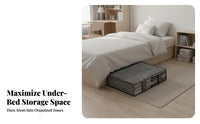 Under-Bed Storage container Foldable Under-Bed Storage Bag Large Capacity for Renters