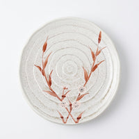 Hand-painted Cherry Blossom Ceramic Plate, Japanese Style