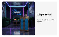 KTV Song Selection Cabinet Stainless Steel Bar Cabinet Mirrored Door Entertainment Furniture Lockable Storage Unit with Internal Shelves Suitable for Nightclubs Taverns Home Karaoke