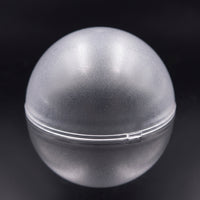 PC Material Hemispherical Shape LED Bulb Cover for DIY Lighting, 48.8mm Diameter and 27mm Height, Frosted Milky White PC Bulb Cover, Single Unit