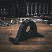 Rigid Bearing Bracket with Mounting Tabs Direct-Fit Bearing Support Bracket for Mechanics, Garage
