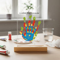 Family Handprint Frame Kit 3D Effect DIY Handprint Kit Personalized Gift