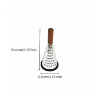 Cylindrical Grater Easy to Use Round Cheese Shredder Professional Grade Food Shredder for Cooking