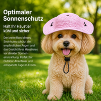 Cat Straw Hat, Adjustable Pet Sun Hat with Chin Strap, Perfect for Birthday Parties and Vacations, Bright Red, 10-60cm